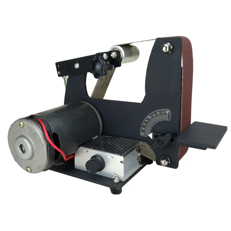 

Electric Abrasive Belt Machine DIY 610x50MM Belt Sander Metal Polishing Machine Knife Sharpener 350W 0-7000RPM 220V