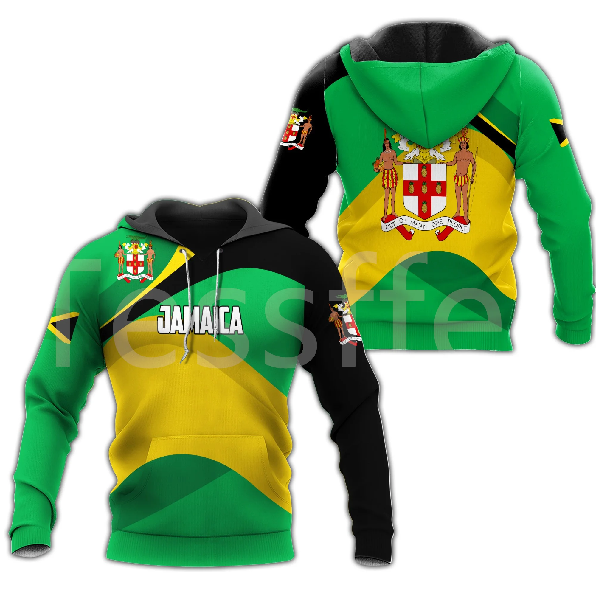 

Tessffel County Flag Africa Jamaica King Emblem Lion NewFashion Tracksuit 3DPrint Men/Women Streetwear Pullover Funny Hoodies A9