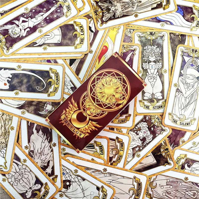 

1 set Anime Cardcaptor Sakura Clow Card cosplay prop KINOMOTO SAKURA Card captor Sakura Cards Tarot