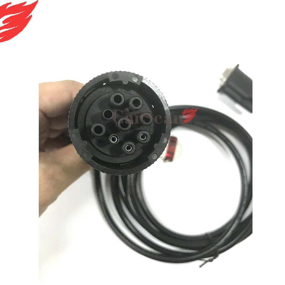 Диагностический сканер DB9-9 контактов для диагностики автомобиля программы фибры