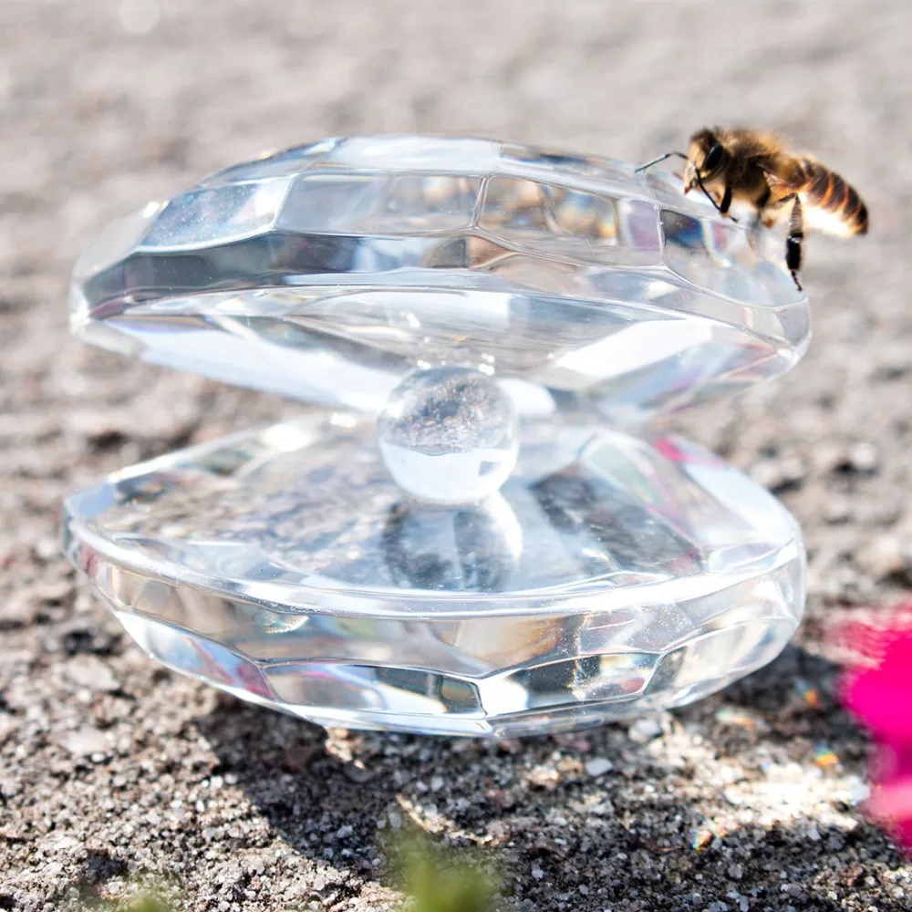 От H &amp D (1 9 с украшением в виде кристаллов Стекло фигурки Светоотражающие Sea Shell