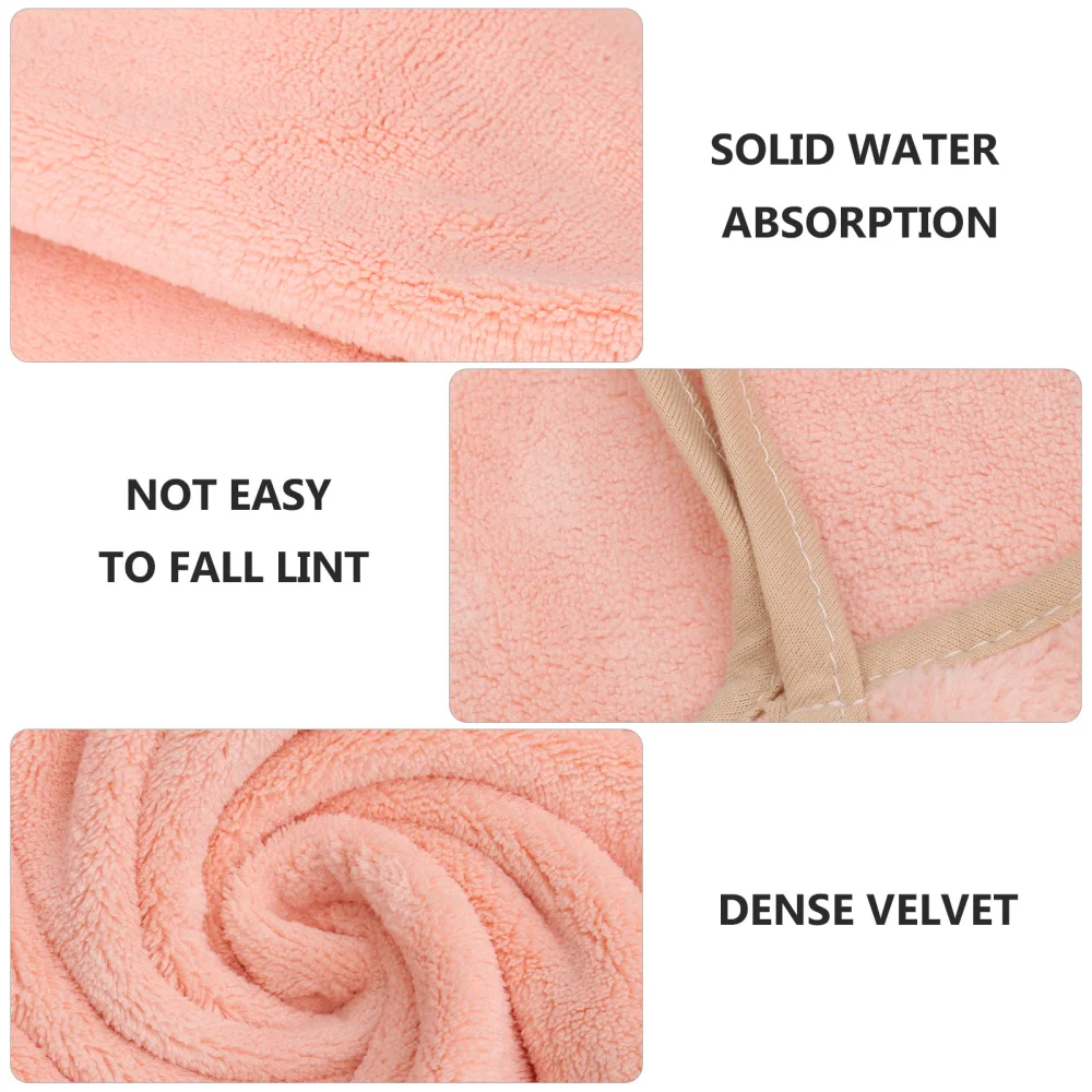 

1pc Soft Wear-resistant Bathroom Washcloth Absorb Water Towel Hangable Bath Towel for Ladies Home
