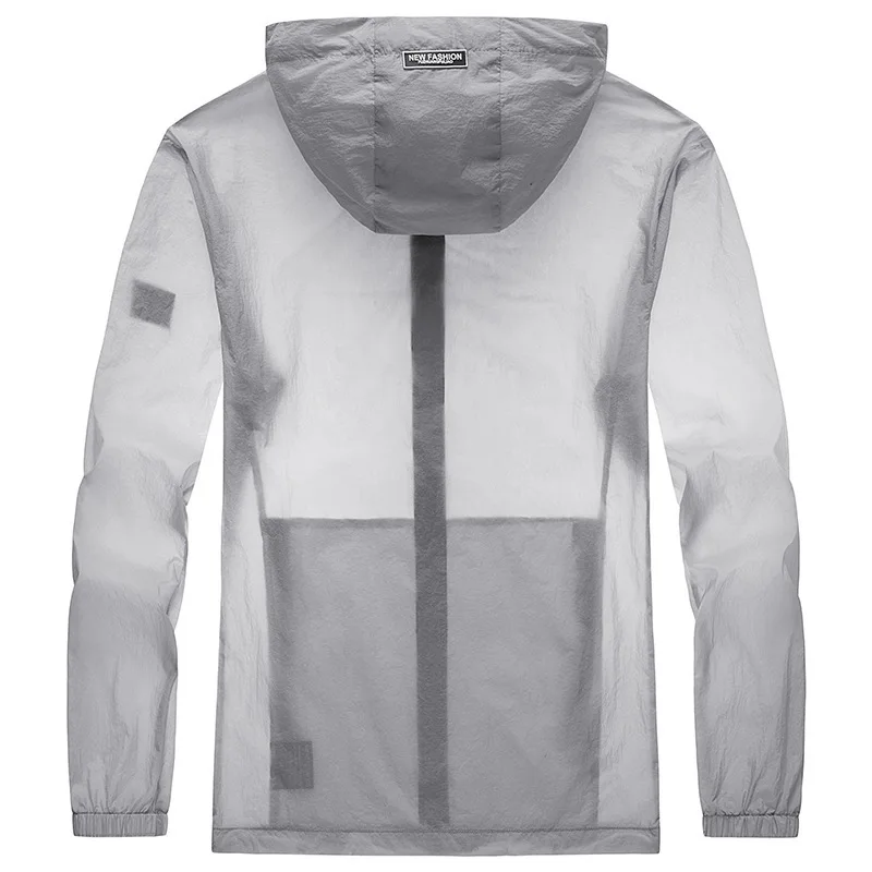 

Sun protection clothing men's thin coat summer ice silk ultra-thin breathable UV protection outdoor skin sun protection clothing