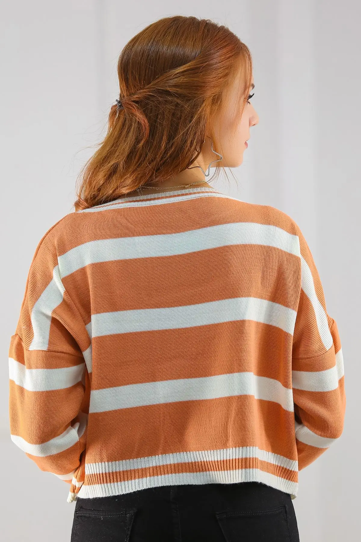 

Striped Temporary Shed Knitwear Sweater Tile