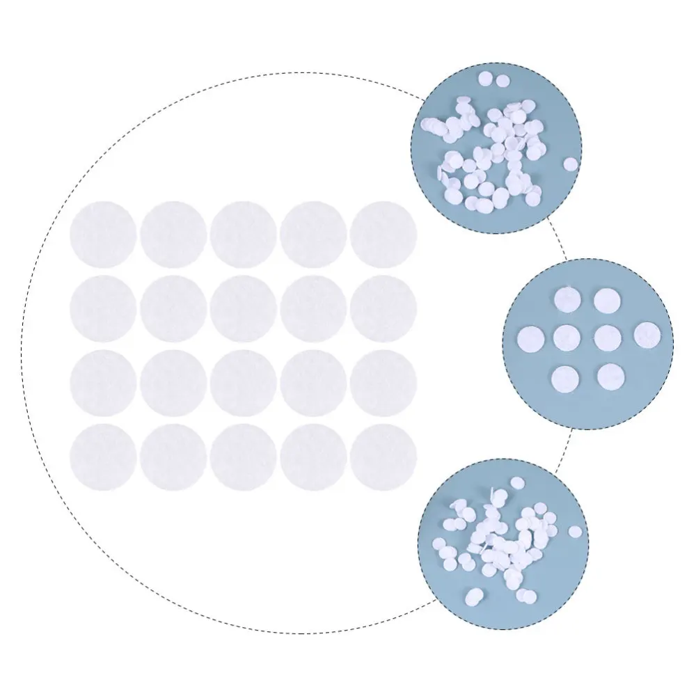 

3 Packs/150pcs Filter Cotton Core Round Filtering Cotton Pad Filters Replacement