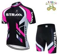2019 new kids cycling jersey set etixx children cycling clothing summer bike jersey quick dry bicycle jersey suit fluorescence