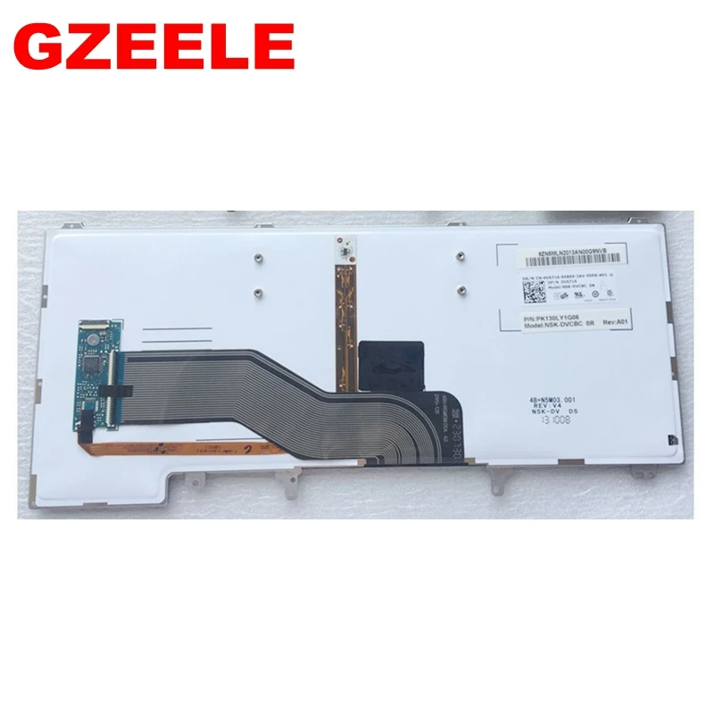 Русский для DELL E6420 E5420 E5430 E6220 E6320 E6330 E6420 E6430 RU с подсветкой клавиатуры ноутбука
