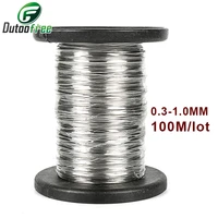 stainless steel wire 0 3 1 0mm jewelry accessory beading diy100 meter fast shipping 100m
