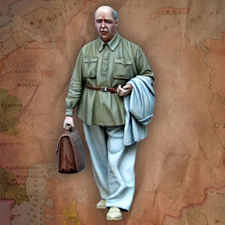 

1/35 Clerk, Resin Model Soldier GK, World War II military theme, Unassembled and unpainted kit