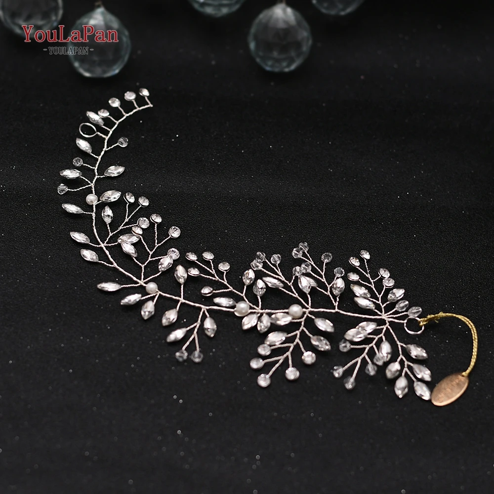 Свадебный головной убор TOPQUEEN HP21 свадебные аксессуары для волос Свадебные