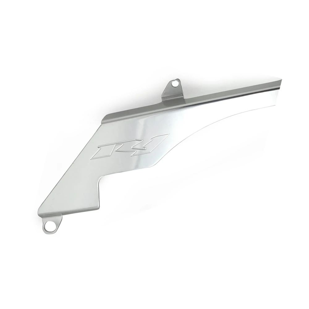 Серебряная Защитная крышка цепи для Yamaha YZF R1 R1000 2004 2005 2006 2007 2008 Aftermarket БЕСПЛАТНАЯ