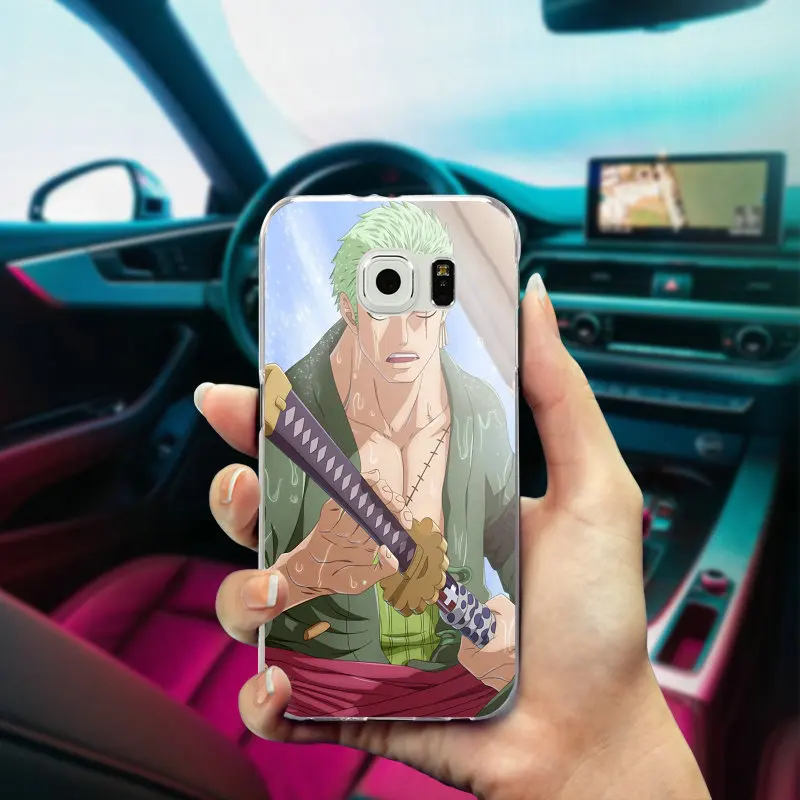 Мягкие чехлы для телефонов samsung Galaxy Note 2 3 4 5 8 S3 S4 S5 Mini S6 S7 S8 S9 Edge Plus one piece Monkey D Luffy Ace Zoro