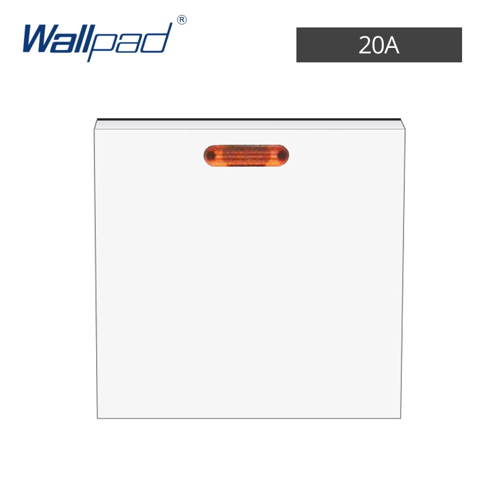 

Настенная розетка для кнопка выключателя света, белая пластиковая функциональная клавиша, 52*52 мм, S6 серия Wallpad