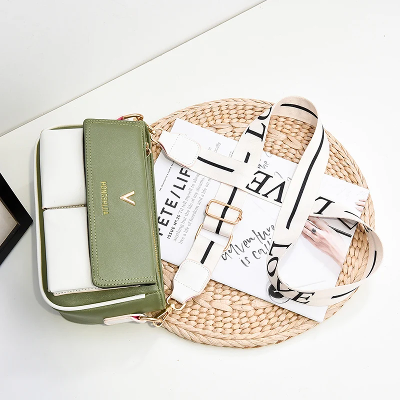 Женская сумка через плечо из искусственной кожи с клапаном | Багаж и сумки