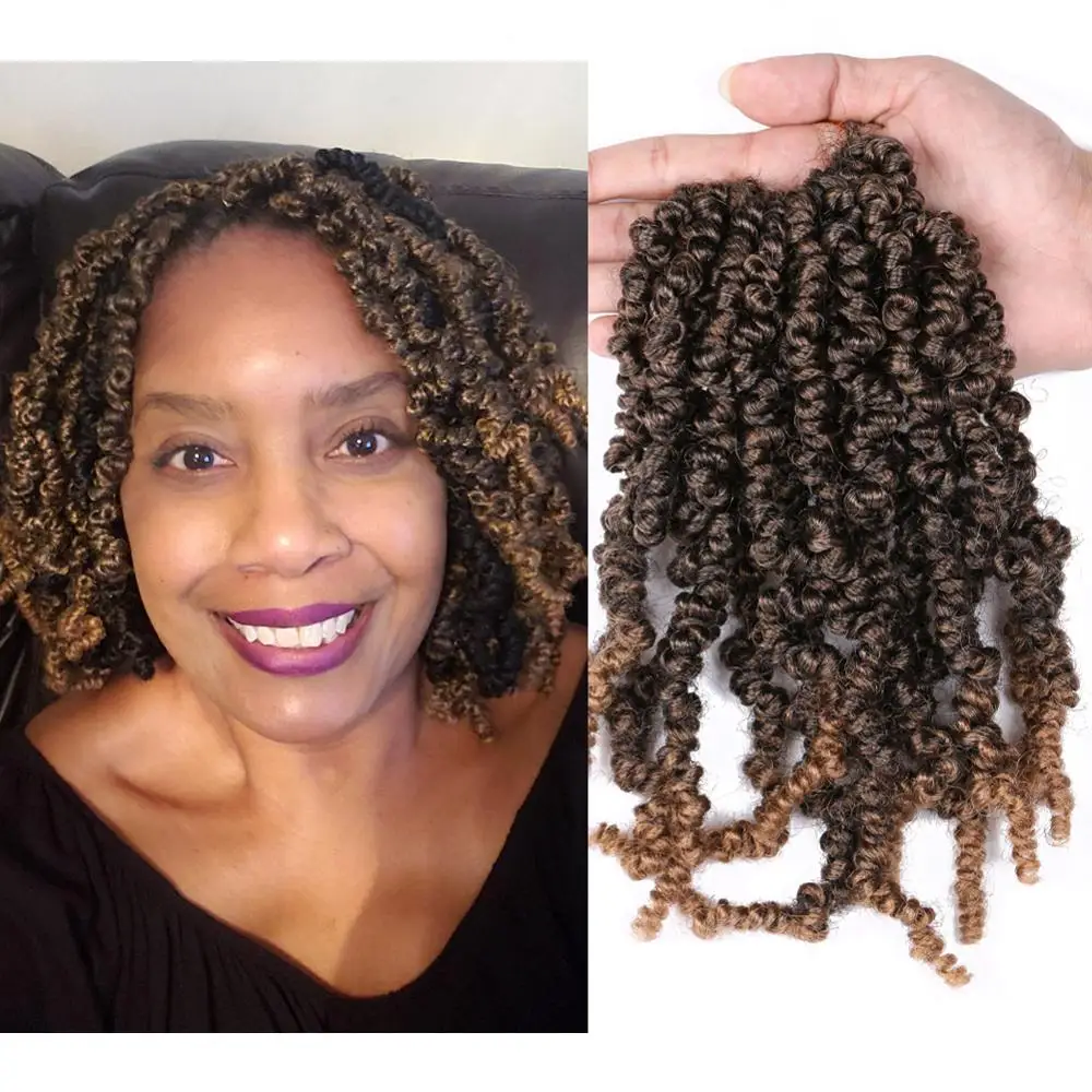 DAIRESS 10 &quotГрязные Предварительно скрученные весенние волосы бомба твист вязание