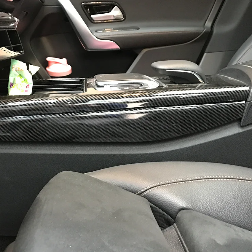 Панель для консоли Mercedes Benz A CLA Class W177 C118 A180 A200 A220 боковая декоративная накладка