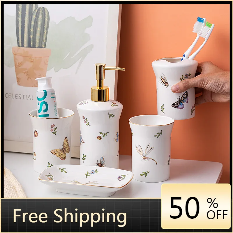 

Набор аксессуаров для ванной комнаты, держатель для зубных щеток и мыла