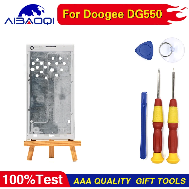 

Передняя рамка ЖК-дисплея 5,5 дюйма в сборе, замена для телефона Doogee DG550 + быстрая доставка, идеальные запасные части, бесплатные инструменты