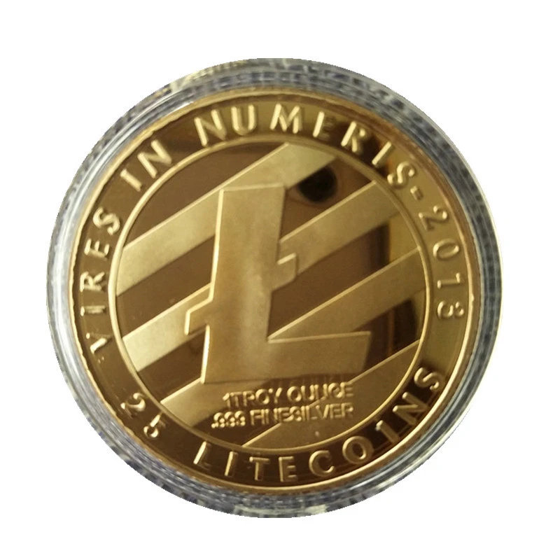 Креативный сувенир 40*1 5 мм позолоченная Коллекционная сувенирная монета