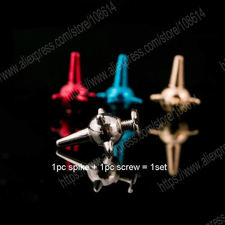 Специальная форма шарика шипы рекламные розничной Завинчивающаяся задняя