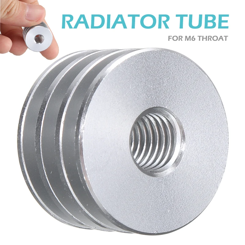 Мини Форсунка для экструдера M6 трубка охлаждения горла труба радиатора 18x11 мм 3D