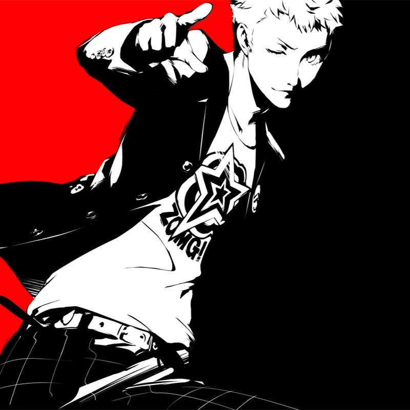 1 шт. аниме Persona 5 мультяшный коврик для мыши Akira Kurusu Противоскользящий ноутбука