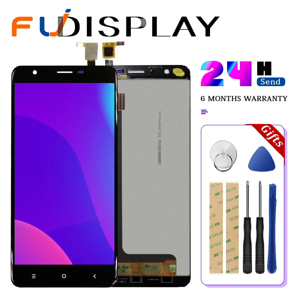 Для Oukitel U15 Pro ЖК дисплей Дисплей + кодирующий преобразователь сенсорного экрана в