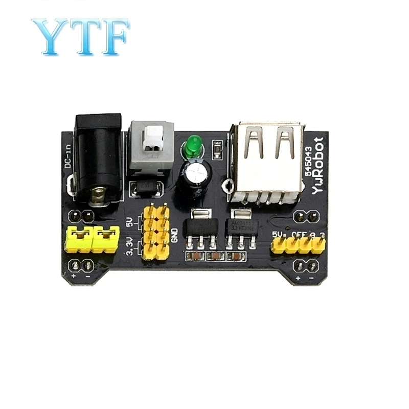 

5pcs/lot MB102 Breadboard Power Supply Module 3.3V 5V Solderless Bread Board DIY