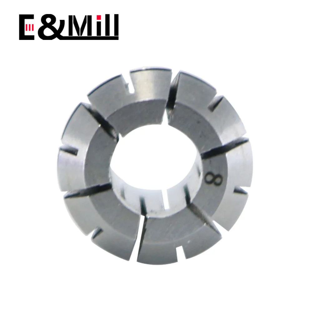 ER11 1-7MM 8MM 1/4 MM 6,35 MM 1/8MM 3.175MM mandril de manguito cónico con resorte de precisión 0.015 pinza para máquina de grabado CNC torno herramienta de fresadora