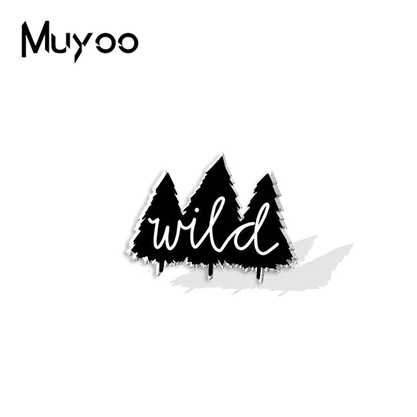 Эпоксидная акриловая заколка для лацканов одежды природы походов горных