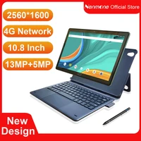 2022 original 4g 10 8 inch 2 in 1 laptop tablet android 8 0 mtk6797 deca core dual 4g phone tablet gaming 25601600 13mp camera