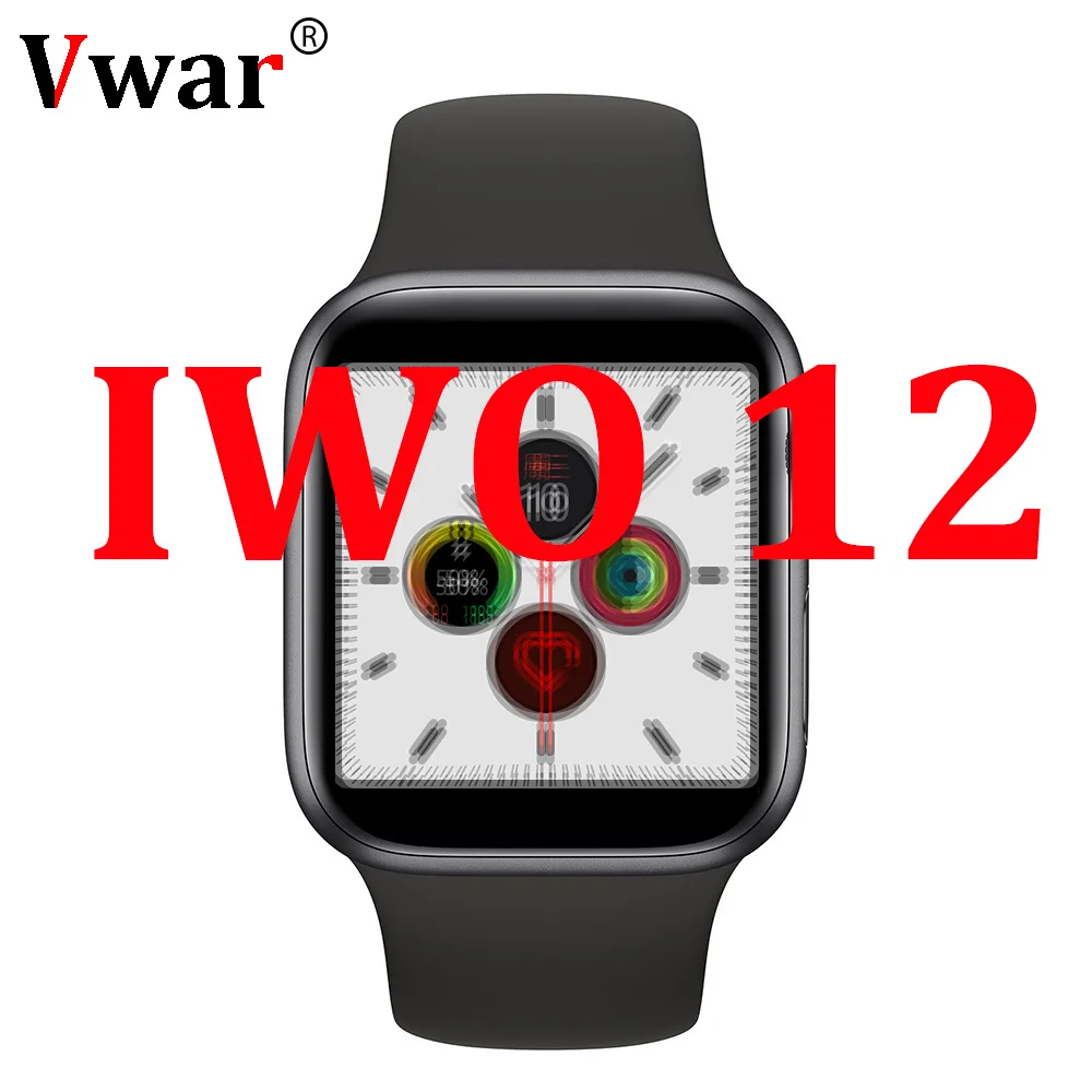 Vwar IWO 12 40 мм умные часы серии 5 1:1 для Apple IOS Android ЭКГ сердечного ритма женские умные часы iwo 11 iwo 8 Plus 9 10 Обновление