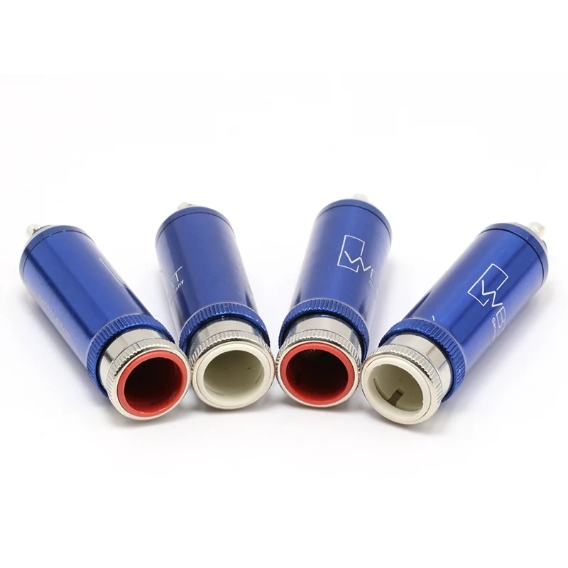 4 шт. 5N Чистая медь посеребренный RCA разъем WBT RCA вилки с DIY RCA кабель