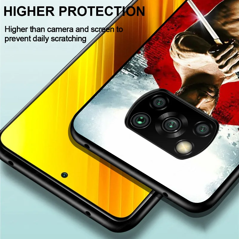 

Marvel Avengers Super Hero Wolverine For Xiaomi Poco C3 M3 M2 X3 NFC X2 F3 F2 F1 Mi A3 A2 Lite Pro TPU Silicone Black Phone Case