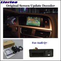 car rear view backup camera for audi q7 high reverse parking cam full hd ccd decoder accessories