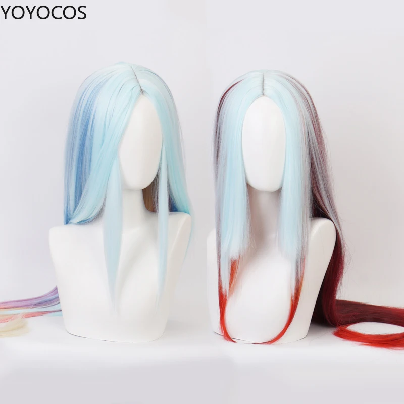 

Dawnbringer Soraka Cosplay Wig Game LOL Nightbringer Soraka Cosplay Wigs Halloween Party Heat Resistant Synthetic Hair+Hairnet