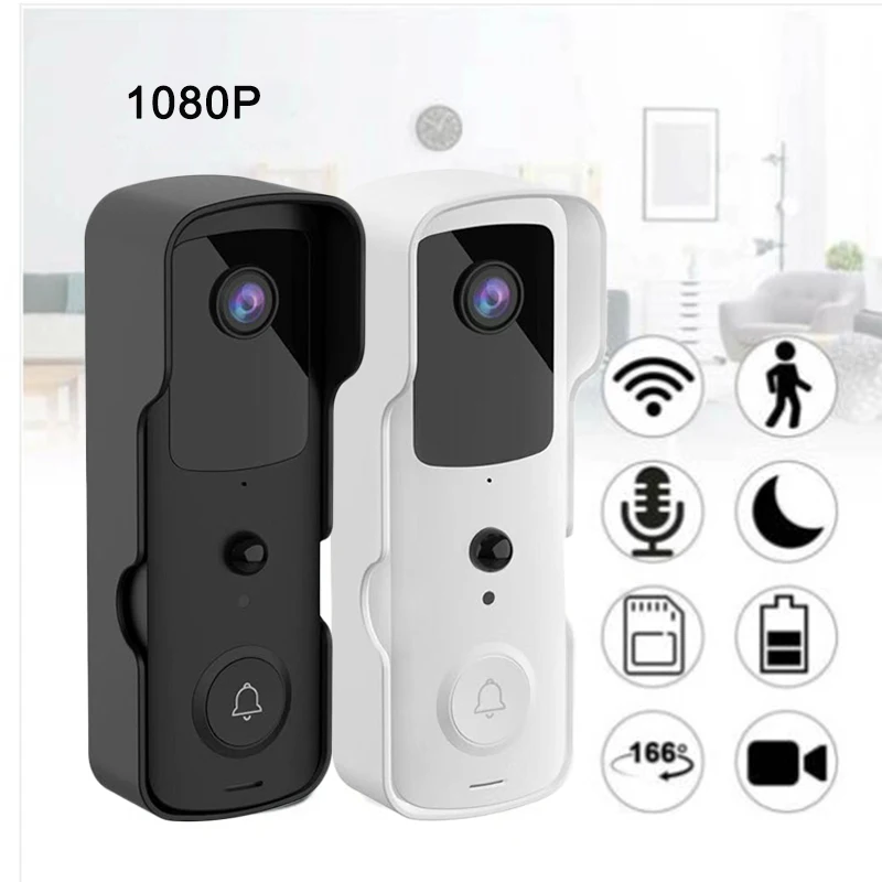 

V30 Tuya Smart Video Doorbell Waterproof Night Vision Home Security 1080P HD Camera Digital Visual Intercom WIFI Door Bell