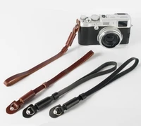 pu leather camera hand wrist strap for canon nikon olympus sony ildc camera mobile phone hand wrist strap belt accessories