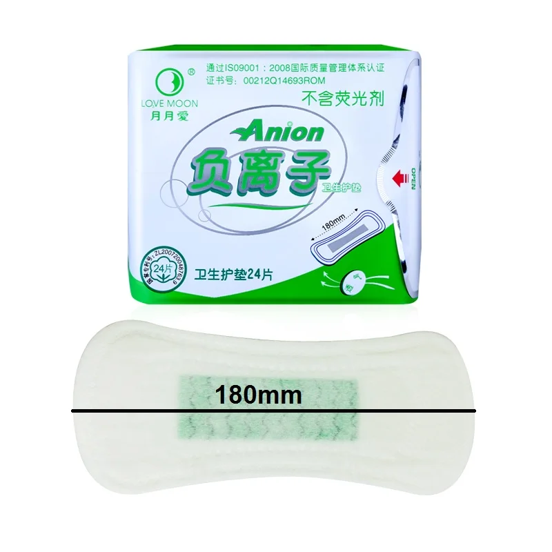 Упаковка из 10 шт. love moon anion гигиенические прокладки хлопок анион колодки winalite анион love moon полосы гигиеническая прокладка женский гигиеничный продукт