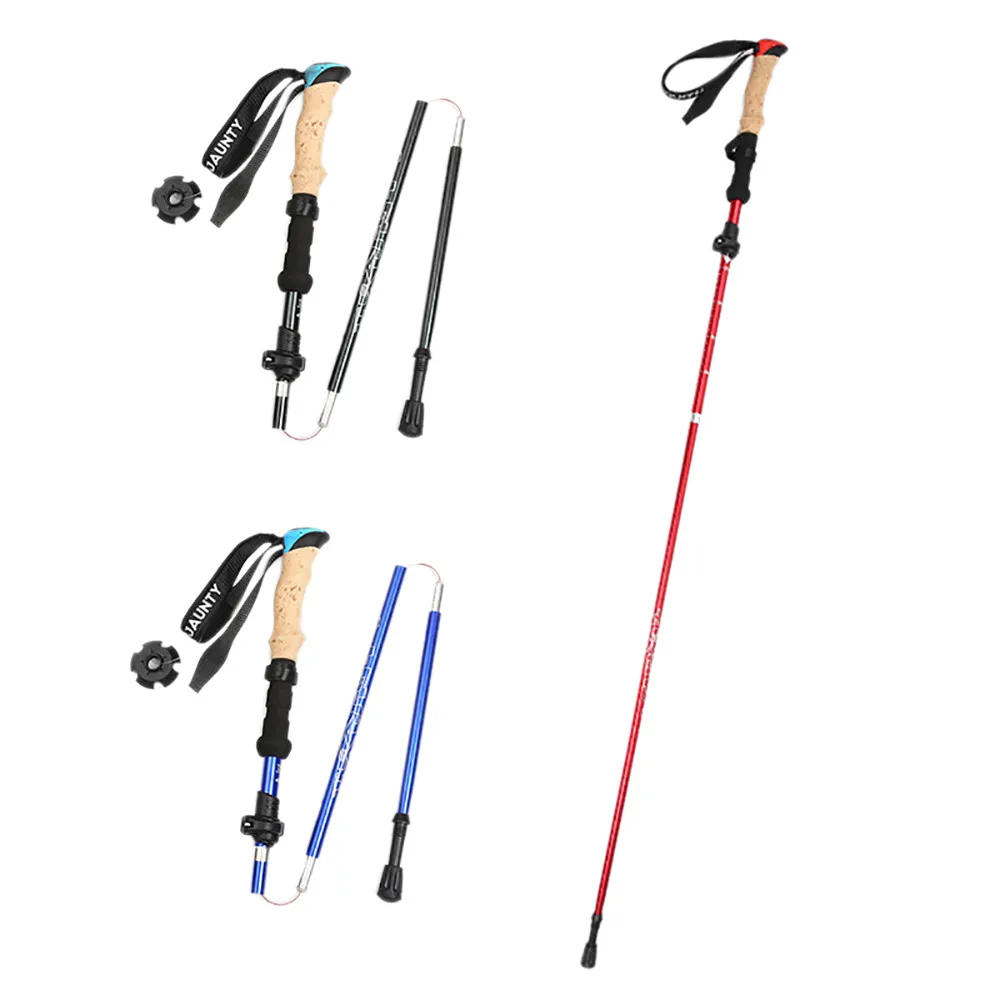 1 шт. легкие алюминиевые складные трекинговые палки|Трекинговые палки| |