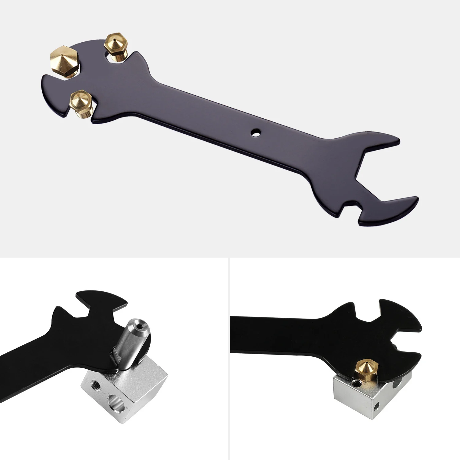 Гаечный ключ 5 в 1 многофункциональный инструмент для установки плоских ключей 3D