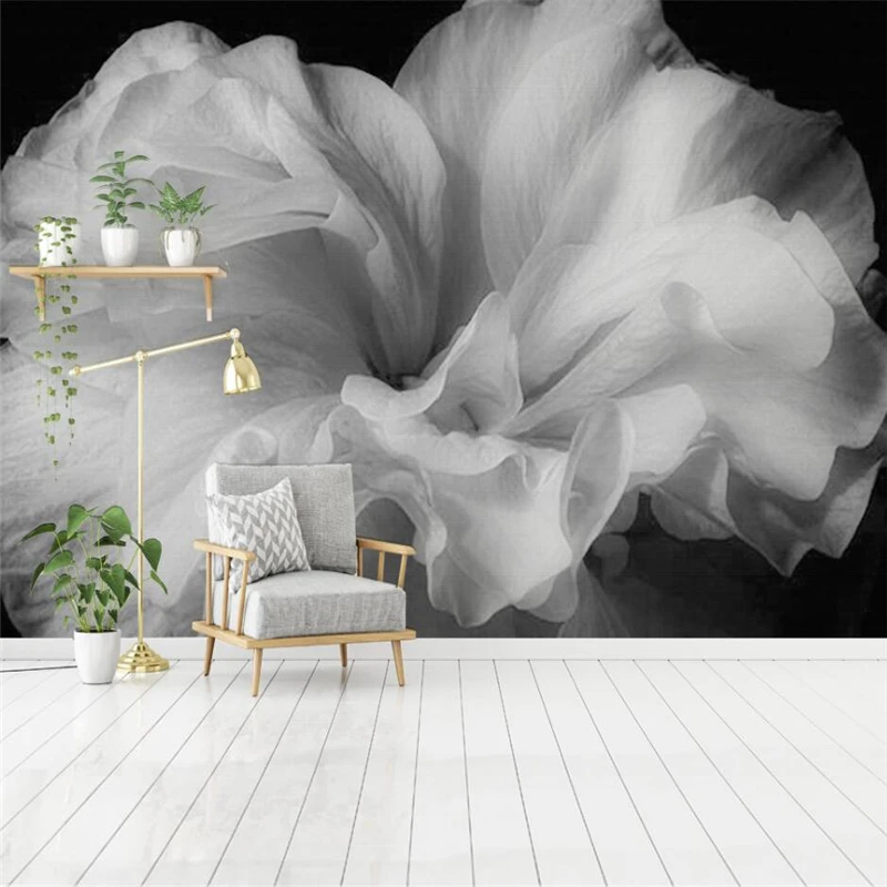 Индивидуальные фотофоны для расписанные вручную картина маслом цветок Nordic