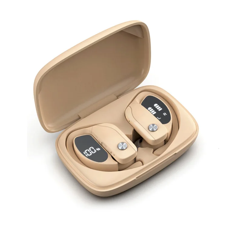 

TWS-наушники с микрофоном, водонепроницаемые, с зарядным футляром