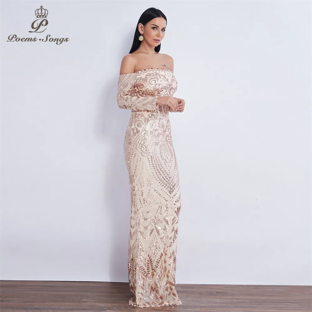 Новинка, вечернее платье с длинным рукавом и блестками, vestido de festa, официальное платье русалки, vestido de noche robe de soiree, платье для выпускного вечера
