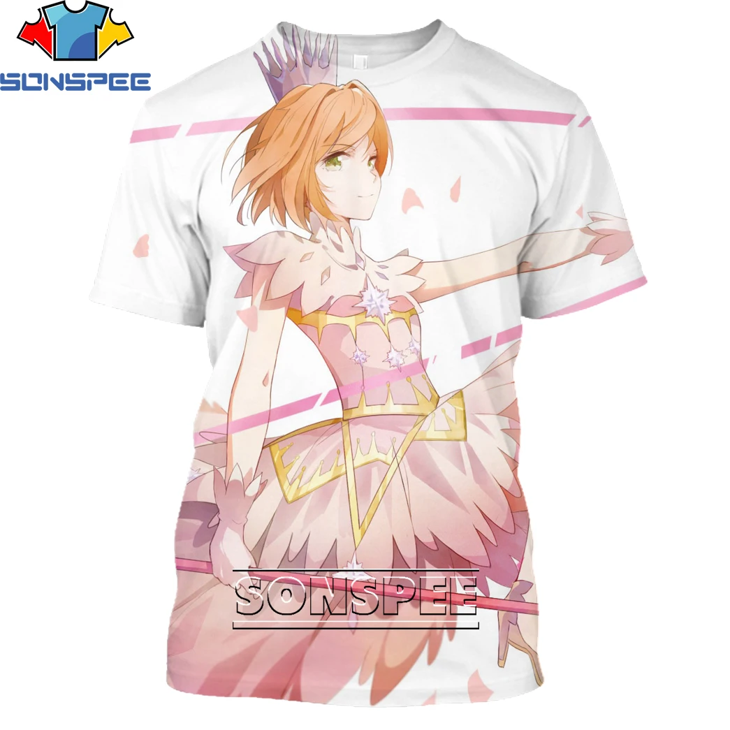 Футболка Мужская/женская с 3D-принтом коротким рукавом