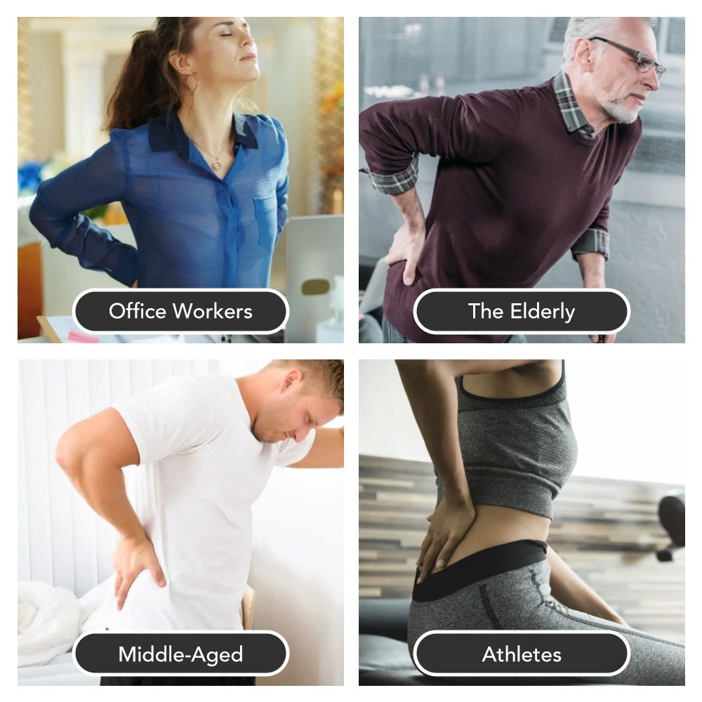 

Lumbar Traction Belt Decompression Back Belt Brace Lower Lumbar Support for Back Pain Relief Unisex Waist Brace Pain Release