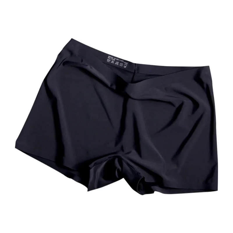 Женские шорты безопасные бесшовные боксёры брифы из нейлона со средней посадкой