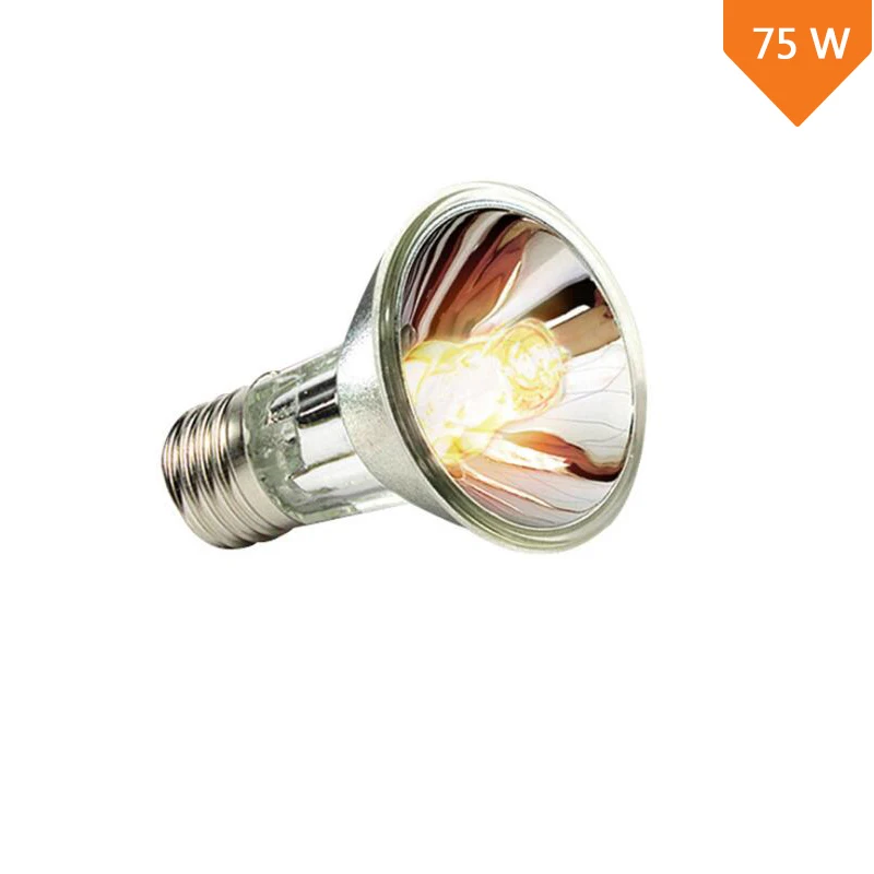 75w UV светильник лампы для черепах 25/50/75 Вт UVA, UVB лампы Светильник лампы для рептилий ящерица черепаха лампа теплоты легкого применения Температура контроллер инструмент - Цвет: 75w