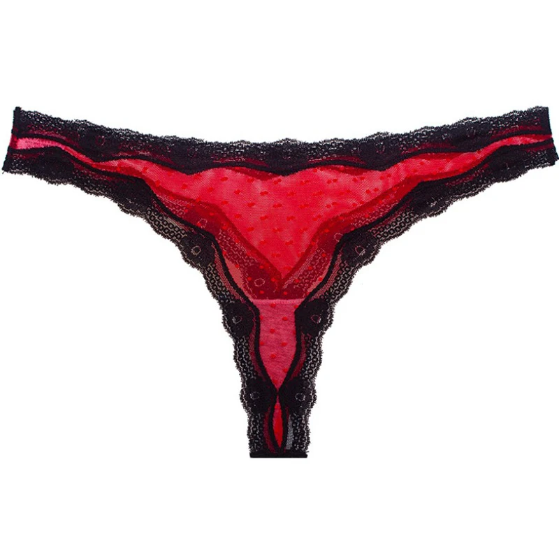 3 шт. сексуальное женское нижнее белье прозрачные сетчатые кружевные стринги