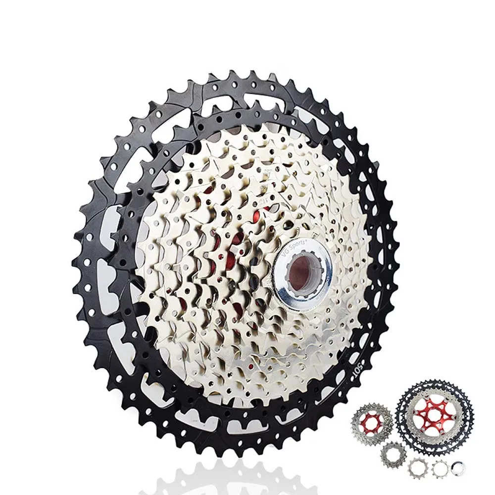 MTB Cassete Freewheel отдельный 10 скоростной 11 12 сплит тип кронштейна звездочки 40T/42T/46T/50T
